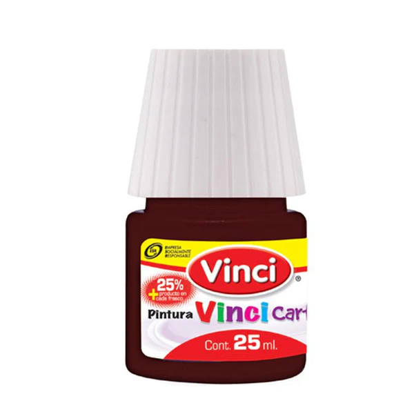[7501014601113] Pintura Cartel Vinci 25ml Color Café