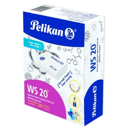 [7501015213193] Borrador De Goma Pelikan Mod. WS20
