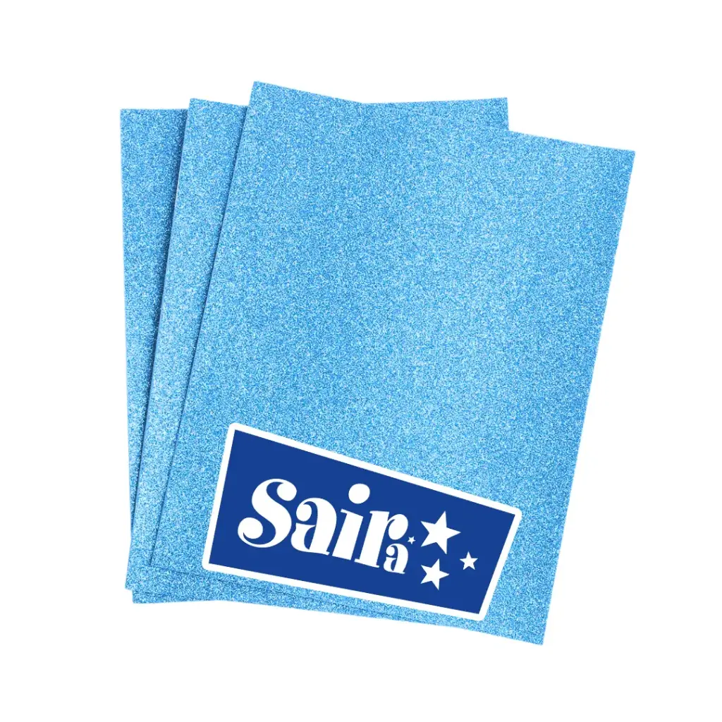 [7021528478426] Foamy Con Diamantina Irisado Saira Tamaño Carta (Azul)