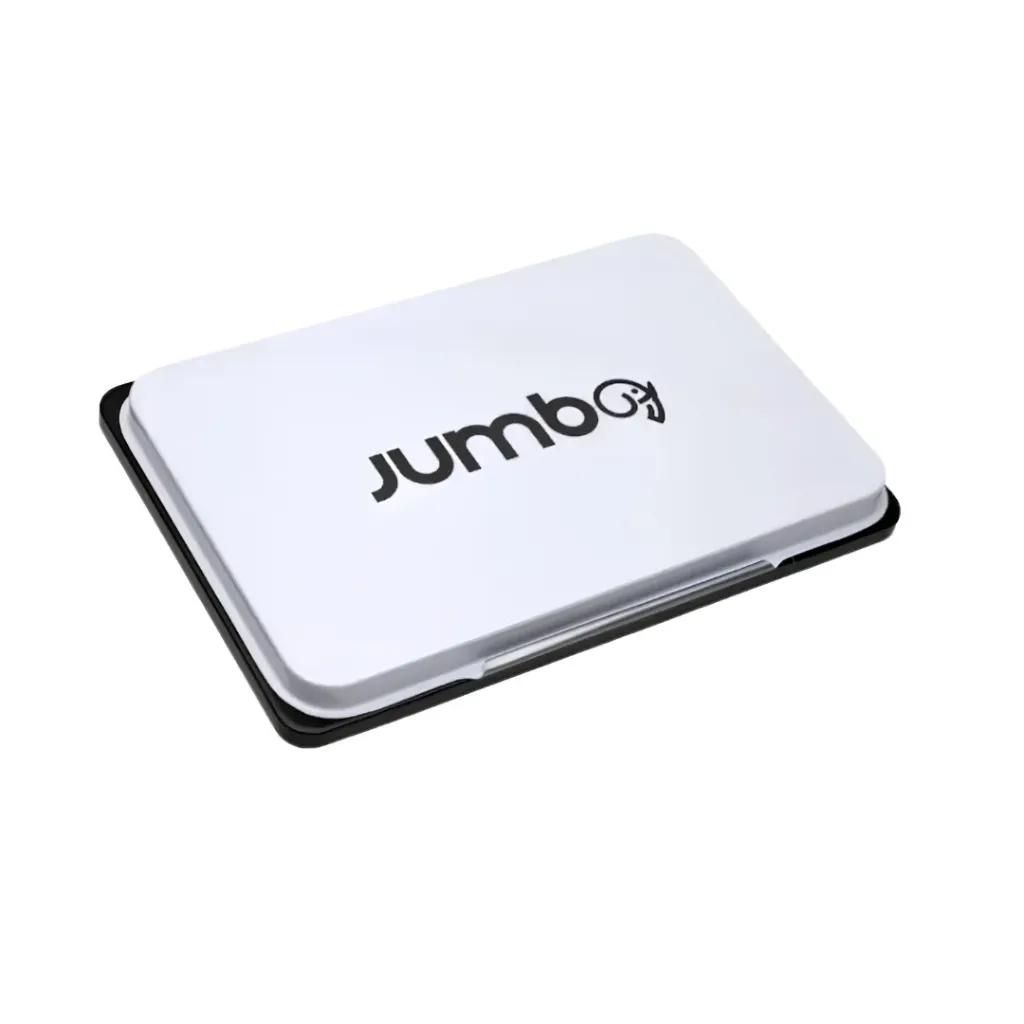 Cojín Metálico Para Sellos Con Tinta Jumbo 11.5x7.5cm Mod. PCSN1 Color Negro